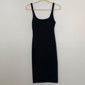 Zara Trafaluc Black MIDI dress